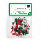 376626 KLAMERKI DREWNIANE SPINACZE MINI 2,5 cm 50 szt. CHRISTMAS INTERDRUK