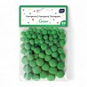 376602 POMPONY DEKORACYJNE ZIELONY 80 szt. INTERDRUK