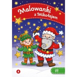 079166 KOLOROWANKA MALOWANKI Z MIKOŁAJEM - ELF SKRZAT