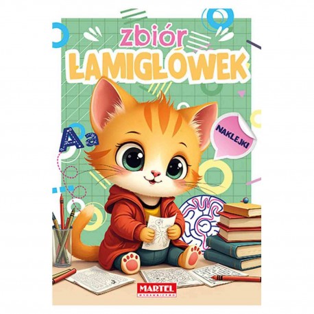 520101 ZBIÓR ŁAMIGŁÓWEK Z NAKLEJKAMI MARTEL