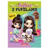 900997 KOLOROWANKA Z NAKLEJKAMI BESTIES. Z PUPILAMI MARTEL