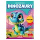 900225 KOLOROWANKA Z NAKLEJKAMI KOLOROWY ŚWIAT. DINOZAURY MARTEL