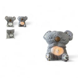489155 ŚREDNI PLUSZAK PLUSZOWA KOALA ODDYCHAJĄCA SZUMIĄCA 28 CM GAZELO