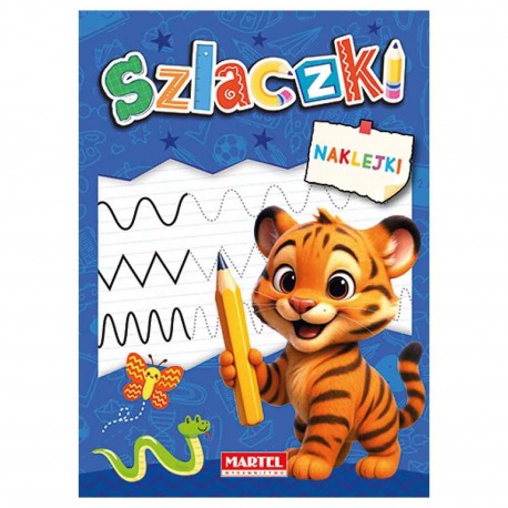 520224 KOLOROWANKA Z NAKLEJKAMI EDU - SZLACZKI MARTEL