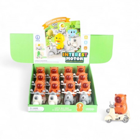 477605 POJAZD PAKIBARA NA MOTORZE 2 kol. DISPLAY BIGTOYS