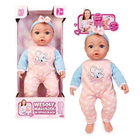 187766 LALKA NATALIA BOBAS FUNKCYJNY 43 CM ARTYK