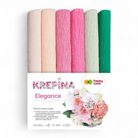 021251 HAPPY COLOR KREPINA MARSZCZONA ELEGANCE 25x100 GDD