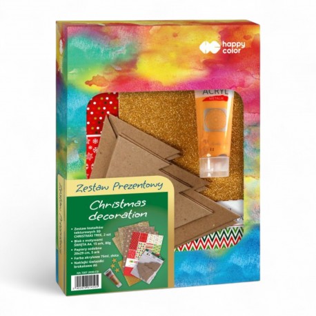 014505 HAPPY COLOR ZESTAW PREZENTOWY DEKORACJE OZDOBY CHRISTMAS GDD