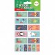 026447 HAPPY COLOR NAKLEJKI ŚWIĄTECZNE XMAS STAMP GDD