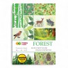 034398 HAPPY COLOR BLOK PAPIERU Z MOTYWAMI FOREST 16 ark. GDD