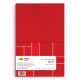 013423 HAPPY COLOR FILC DEKORACYJNY CZERWONY GDD