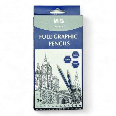 463939 M&G ZESTAW OŁÓWKÓW ARTYSTYCZNYCH GDD