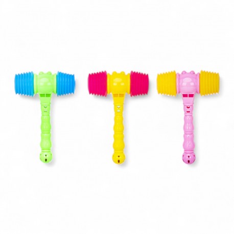 465619 ZABAWKA MŁOTEK PISZCZEK 30 CM 3 kol. BIGTOYS