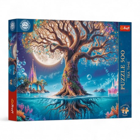 37615 TREFL PUZZLE 500 EL. MAGICZNE DRZEWO, TEA TIME, PREMIUM PLUS QUALITY