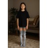 137572 ZAKOLANÓWKI BAWEŁNIANE 7-9L 28-31EU SZARY ŚWIĘTA MIX MILUSIE BRAND S.C.