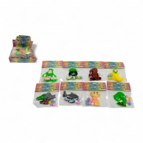 487311 SQUISHY GNIOTEK MOCHI ANTYSTRESOWY BRAINROT 8 wz. GAZELO