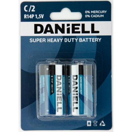 037188 BATERIA DANiELL C R14 2 SZT