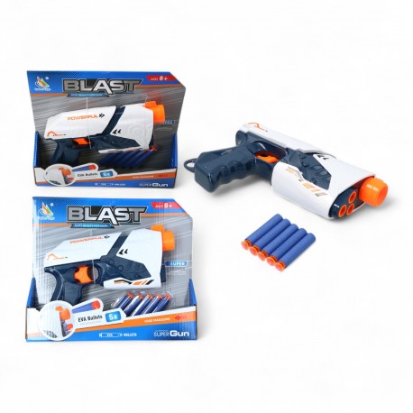 451220 PISTOLET NA STRZAŁKI PIANKOWE GAZELO