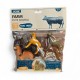802318 ZWIERZĘTA PSY W FOLII 9CM 6 SZTUK BEST MS TOYS