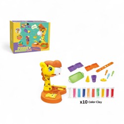 488059 ZESTAW CIASTOLINA ŻYRAFA WYCISKARKA GAZELO