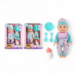 475632 LALKA BOBAS Z DŻWIĘKIEM 30 cm 2 wz. BIGTOYS