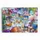 37616 TREFL PUZZLE 500 EL. WSPOMNIENIA Z PODRÓŻY, TEA TIME, PREMIUM PLUS QUALITY