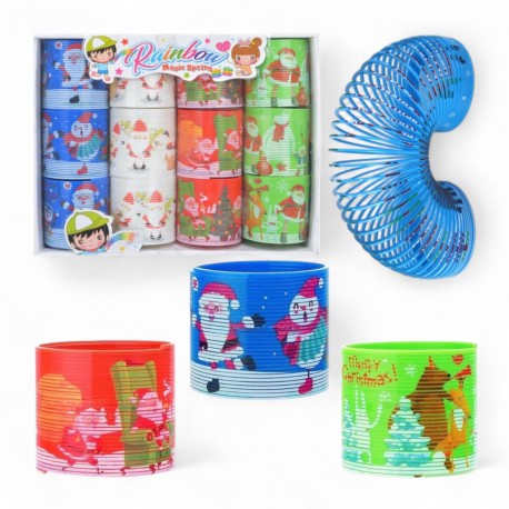 687212 SPRĘŻYNA ŚWIĄTECZNA 7 CM MIX TRIFOX