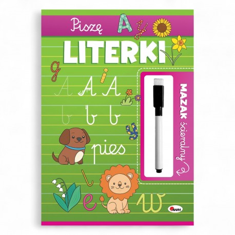 815727 MAZAK ŚCIERALNY PISZĘ LITERKI MOREX