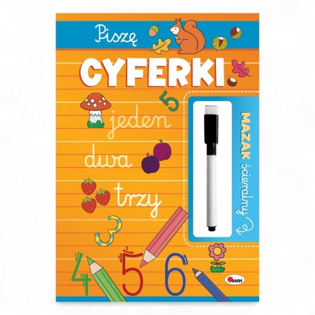 815727 MAZAK ŚCIERALNY PISZĘ CYFERKI MOREX