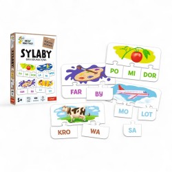02813 TREFL GRA SYLABY, MAŁY ODKRYWCA