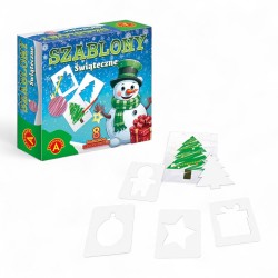 027983 ALEXANDER SZABLONY ŚWIĄTECZNE - BAŁWANEK