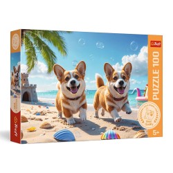 16536 TREFL PUZZLE 100 el CORGI PIESEK