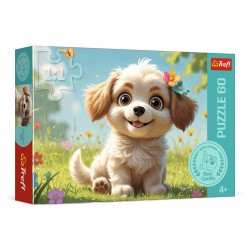 17408 TREFL PUZZLE 60 el SZCZENIACZKIEM BYĆ!