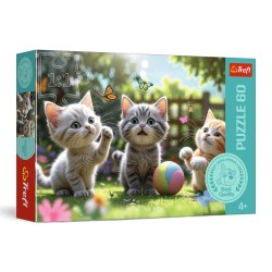 17412 TREFL PUZZLE 60 el TRZY KOCIAKI
