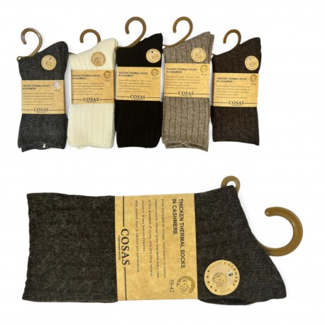 888586 SKARPETKI KASZMIROWE SKARPETY COSAS MĘSKIE MIX