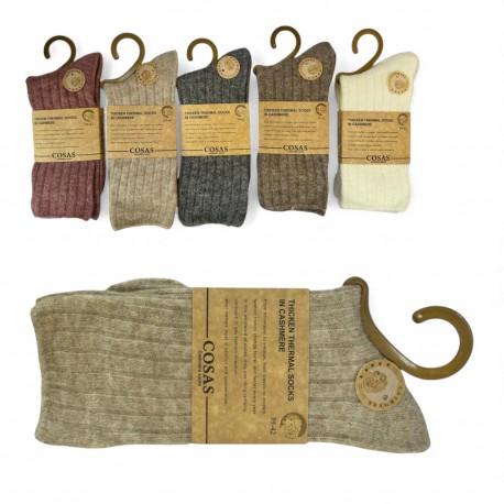 888586 SKARPETKI KASZMIROWE SKARPETY COSAS DAMSIE MIX