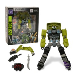 012701 ROBOT DESTRUCTION 2w1 KOPARKA ZIELONY PRO-EXIMP