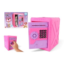 012350 SEJF ELEKTRONICZNY SKARBIEC BANKIERA RÓŻOWY PRO-EXIMP