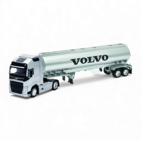 126926 WELLY 1:32 TIR Z CYSTERNĄ VOLVO FH SILVER