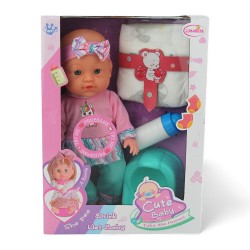 015063 LALKA NA BATERIE Z KOKARDKĄ ADAR