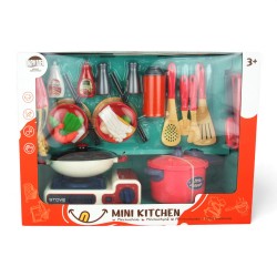 031000 ZESTAW KUCHENNY KUCHENKA AKCESORIA DROMADER