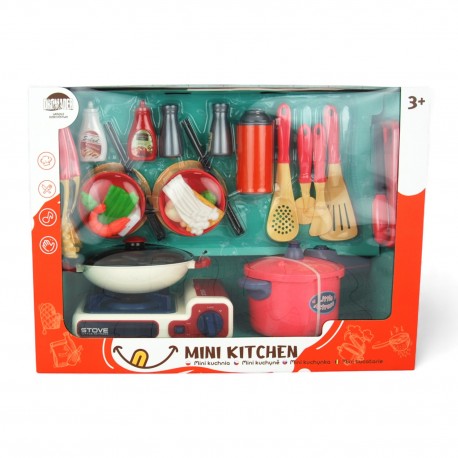 031000 ZESTAW KUCHENNY KUCHENKA AKCESORIA DROMADER