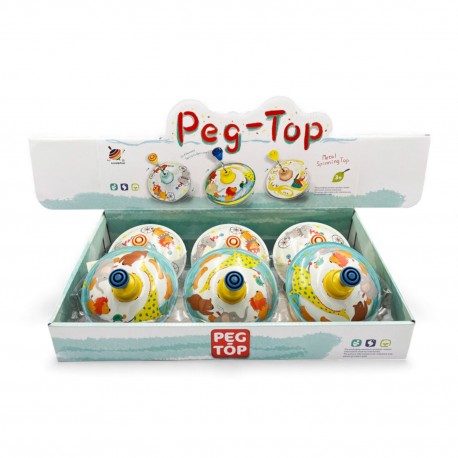 130172 BĄK BĄCZEK METALOWY MIX WZORÓW BEST MS TOYS