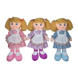 171382 SUN-DAY LALKA SZMACIANKA 40 CM Z DŹWIĘKIEM 3 KOLORY