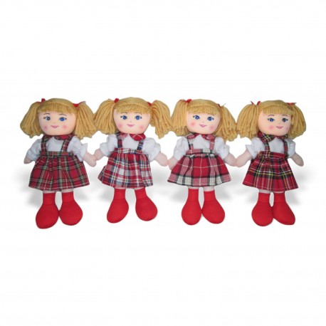 171436 SUN-DAY LALKA SZMACIANKA 40 CM Z DŹWIĘKIEM 4 KOLORY