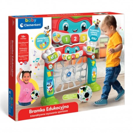 509263 CLEMENTONI BABY INTERAKTYWNA BRAMKA