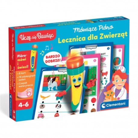 503896 CLEMENTONI MÓWIĄCE PIÓRO LECZNICA DLA ZWIERZĄT