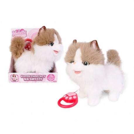 181818 NATALIA KOTEK CHODZĄCY NA SMYCZY BIAŁO-RUDY ARTYK