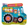 816632 KSIĄŻECZKA FOOD TRACK. PRZEKĄSKI NA WYNOS. Z RUCHOMYM KÓŁKIEM MOREX