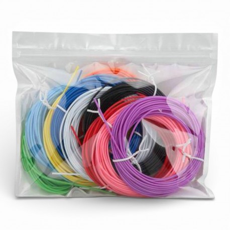 490892 FILAMENT WKŁADY DO DŁUGOPISÓW DRUKAREK 3D 10 KOLORÓW